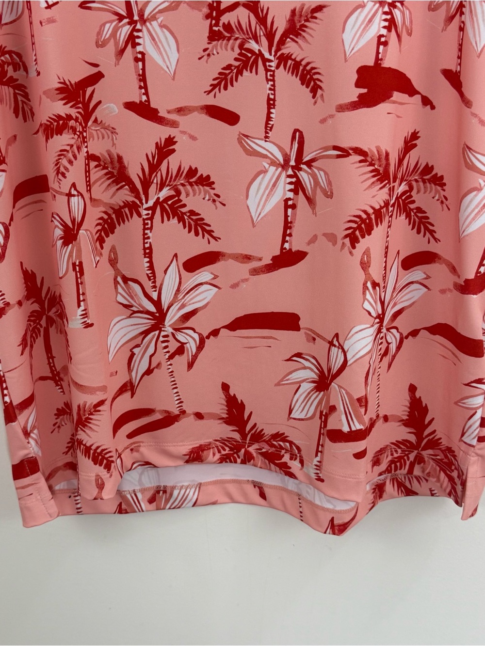 Bad Birdie Men’s Short Sleeve Golf Polo Ricky Rose Print Size Large NEW - Picture 6 of 12